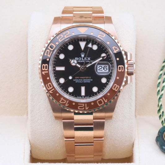 ROLEX GMT MASTER II "ROOT-BEER" ROSE'