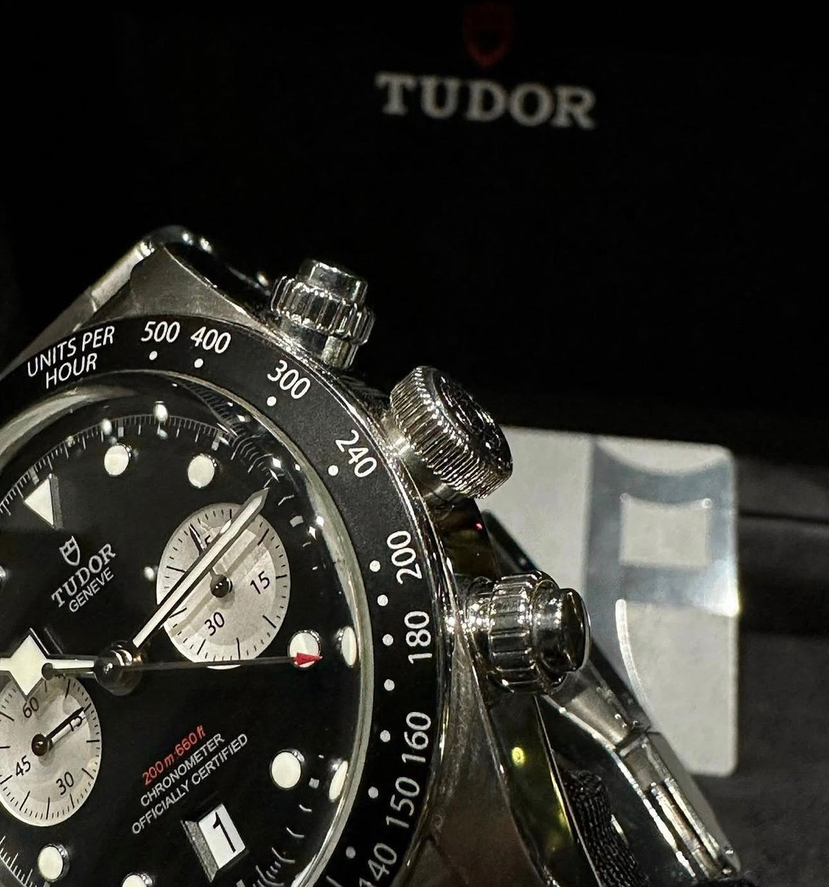 TUDOR HERITAGE CHRONO INVERTED PANDA