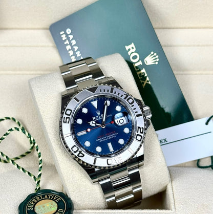 ROLEX YACHT-MASTER BLUE DIAL