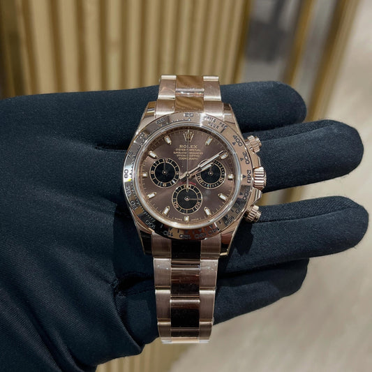 ROLEX DAYTONA EVEROSE GOLD CHOCOLATE