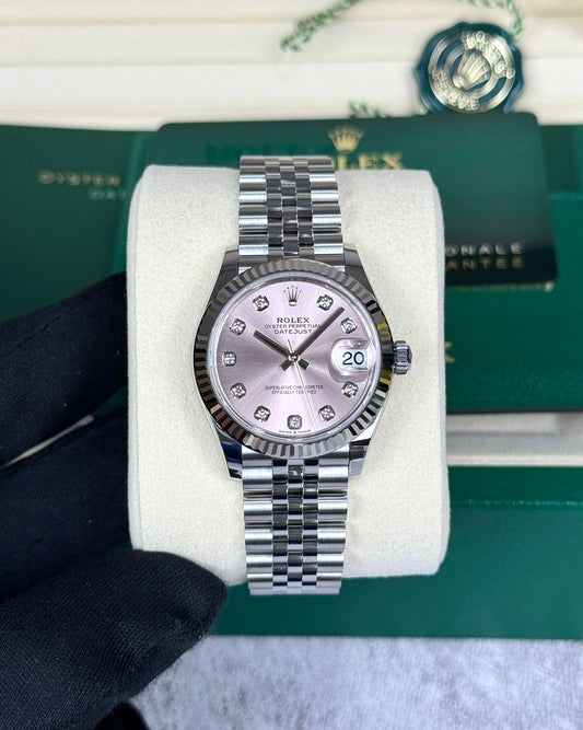 ROLEX DATEJUST JUBILEE "CANDY ROSE" DIAMOND
