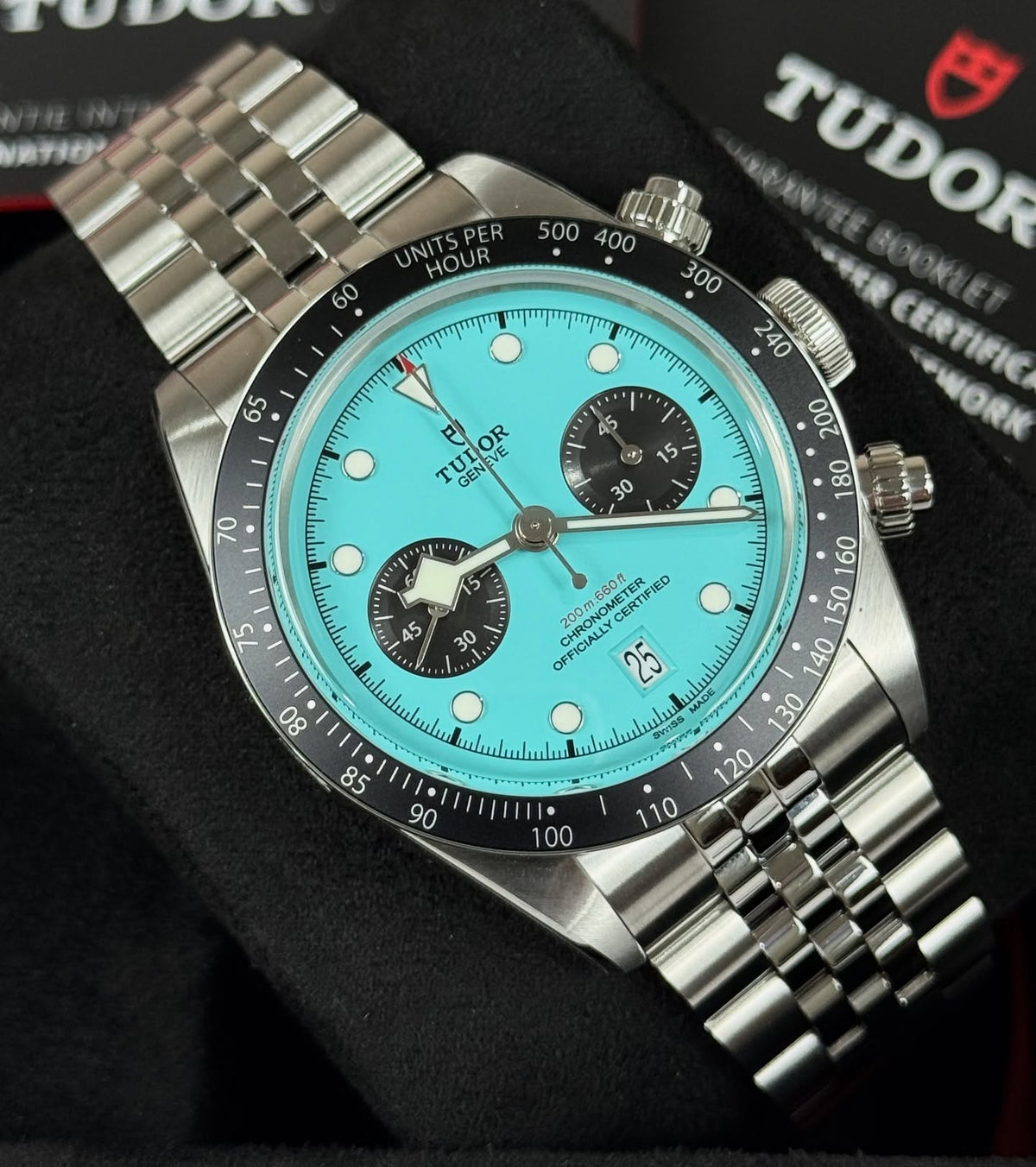 TUDOR BLACK BAY FLAMINGO BLUE