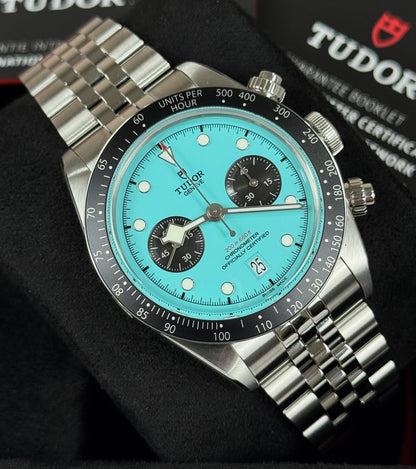 TUDOR BLACK BAY FLAMINGO BLUE