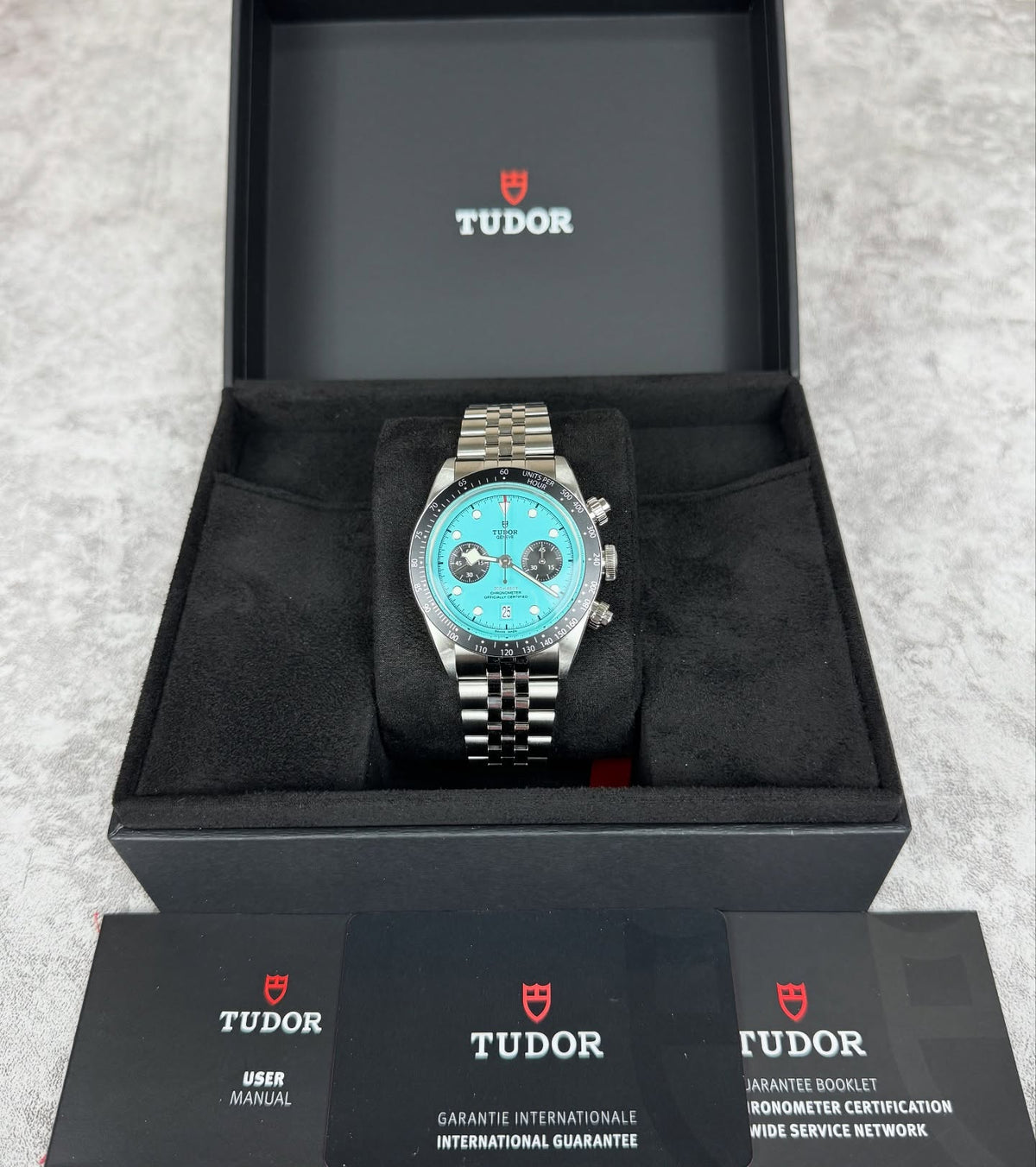 TUDOR BLACK BAY FLAMINGO BLUE