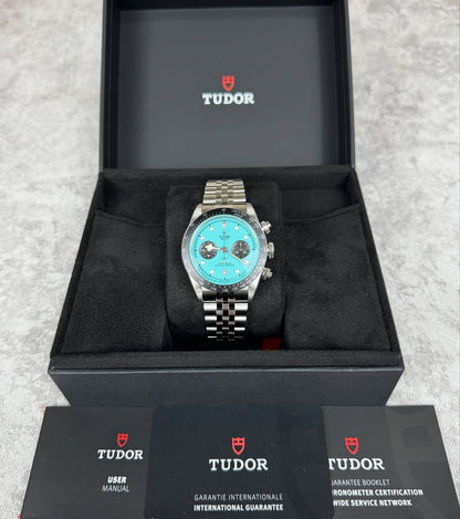TUDOR BLACK BAY FLAMINGO BLUE