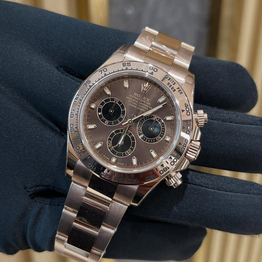 ROLEX DAYTONA EVEROSE GOLD CHOCOLATE